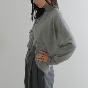 STH  カシミヤシルク トッパーカーディガン