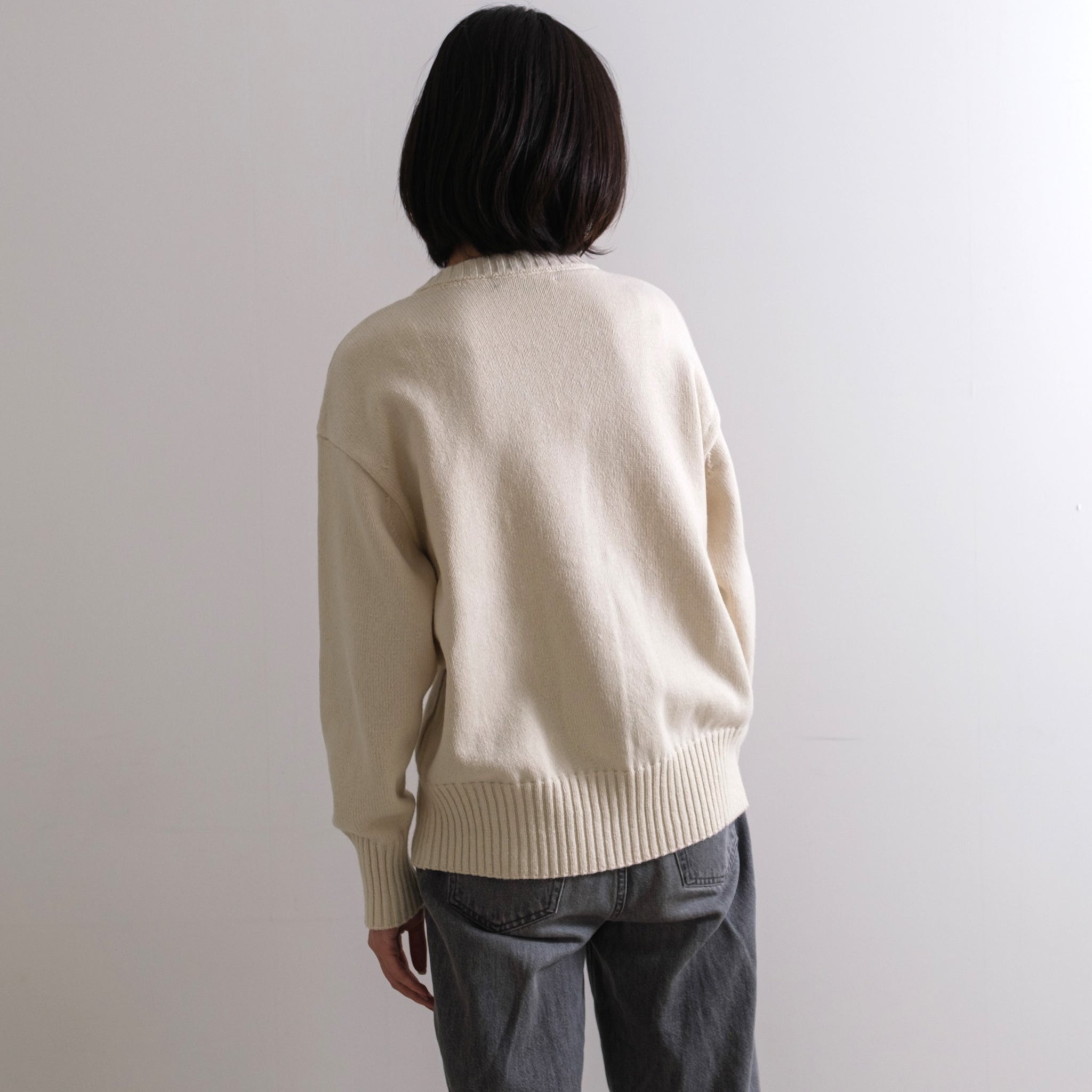 NEFER コットンカシミヤ カーディガン
