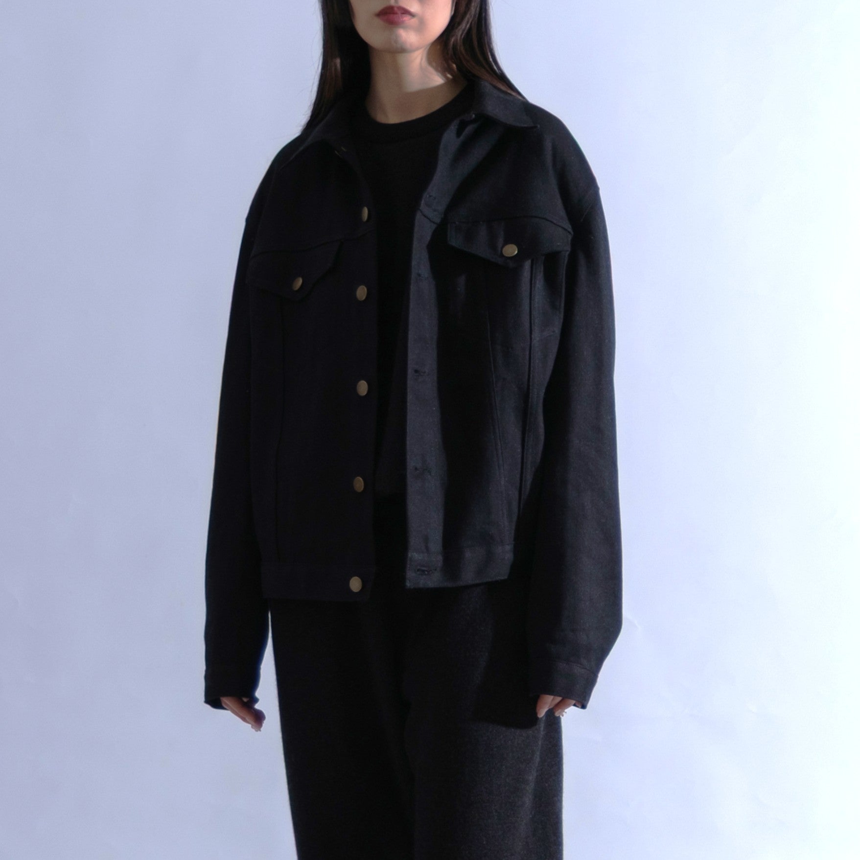 SPUMA55 カシミヤシルクパイル編みプルオーバー