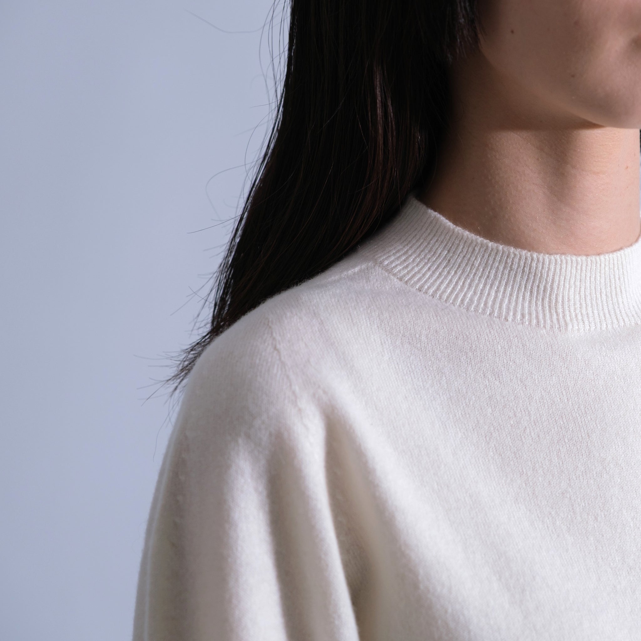 CLARIS カシミヤモックネックプルオーバー