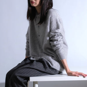 SAPNAA ファーカシミヤ ポロカーディガン – TOYOBOSHI