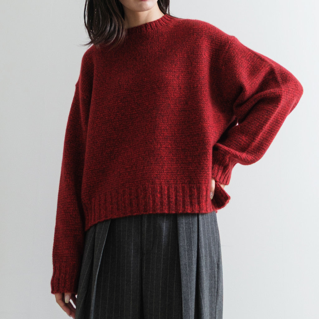 PIARA＆SAPNAA カシミヤ クルーネックプルオーバー