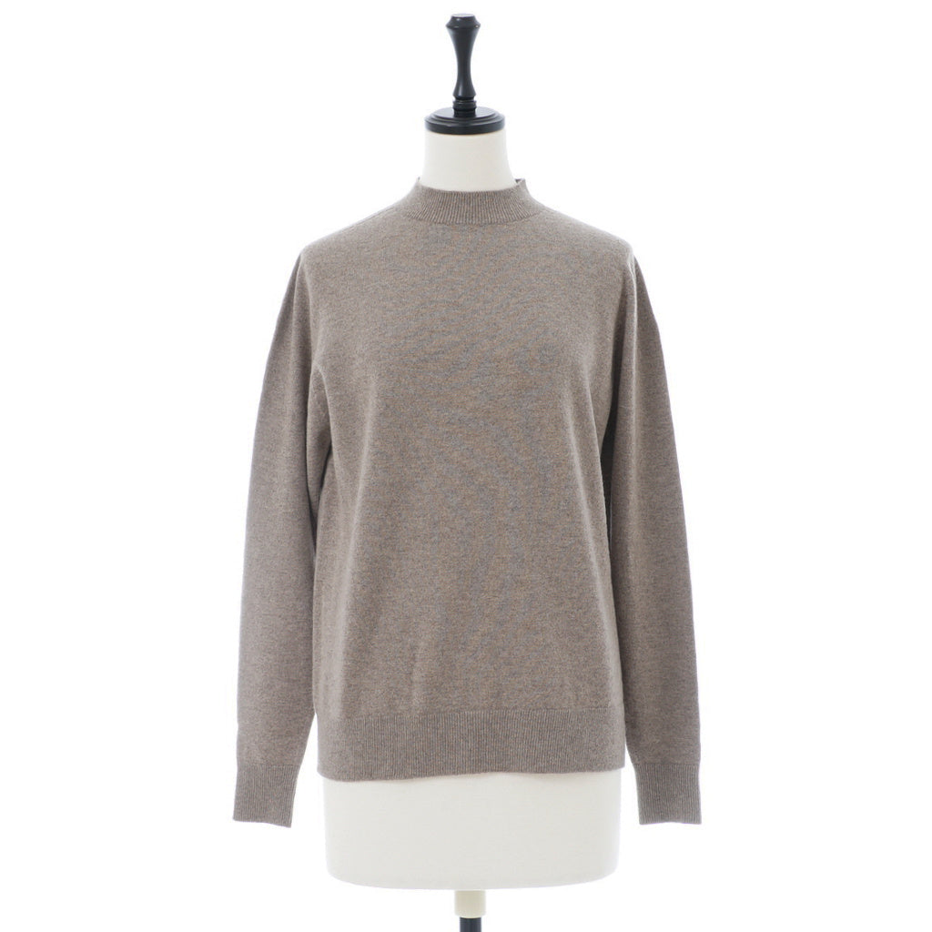 CLARIS カシミヤモックネックプルオーバー