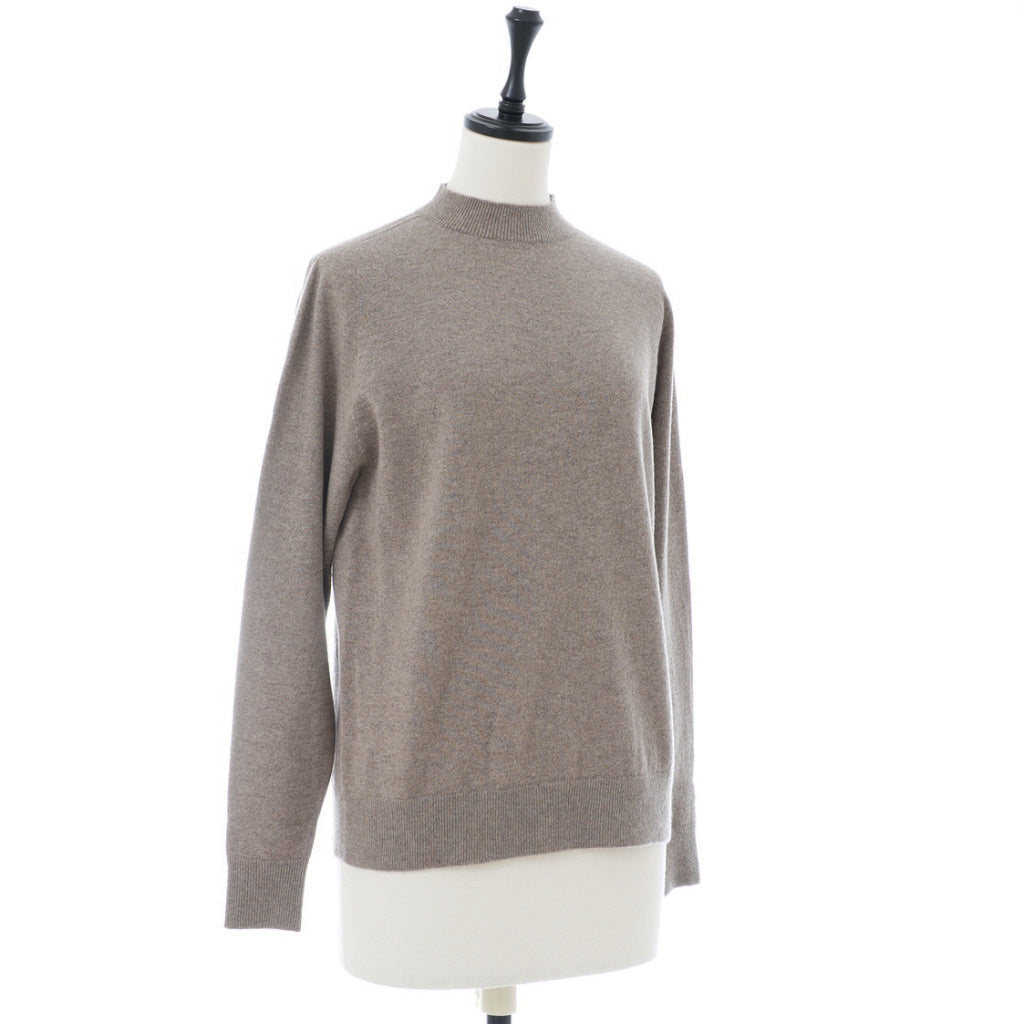 CLARIS カシミヤモックネックプルオーバー