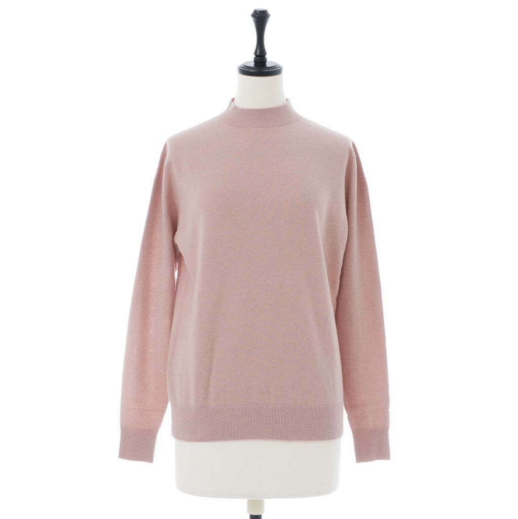 CLARIS カシミヤモックネックプルオーバー