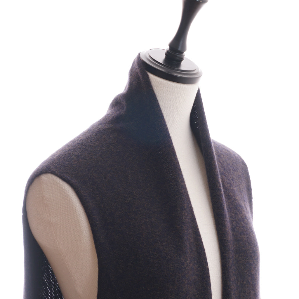 BABY CASHMERE オープンフロントロングベスト