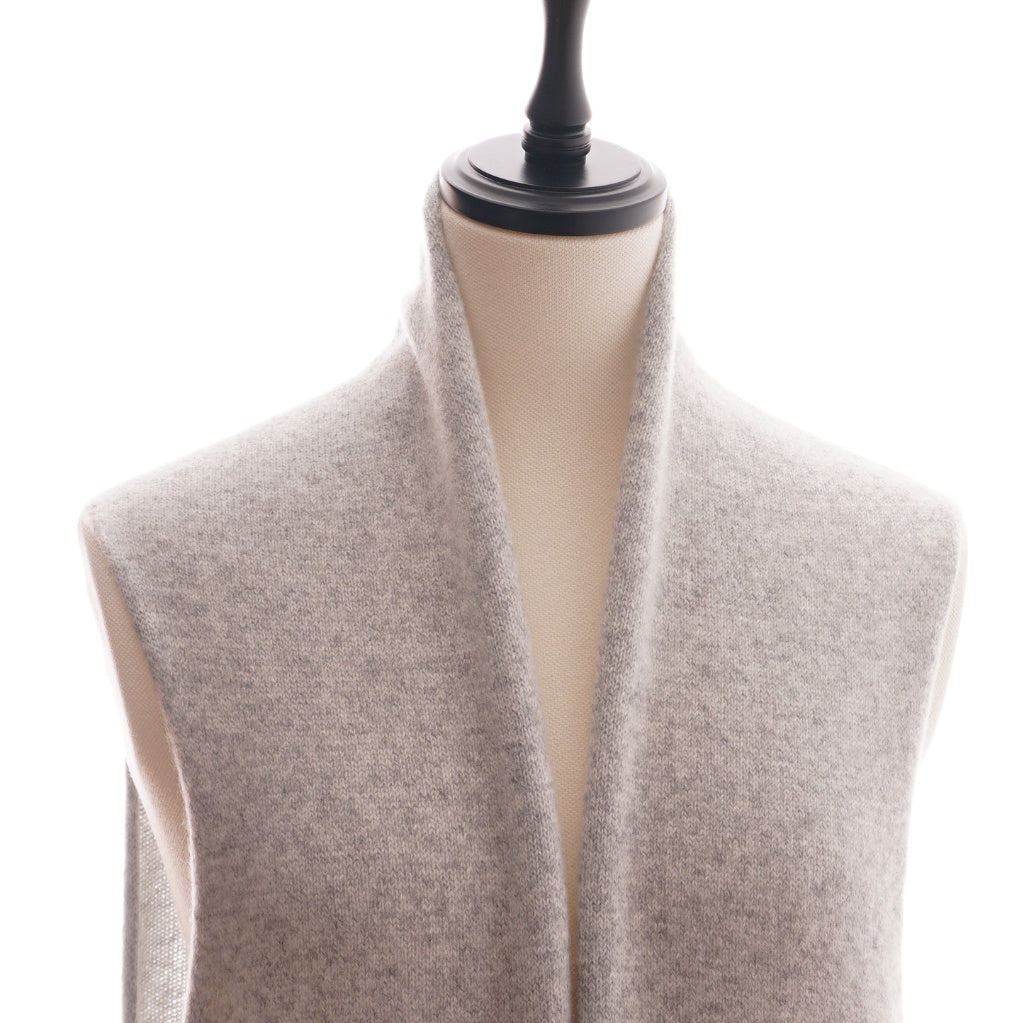 BABY CASHMERE オープンフロントロングベスト