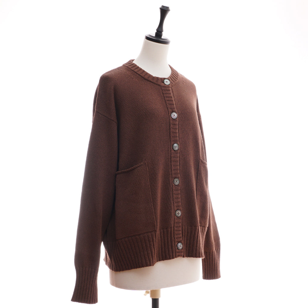 NEFER コットンカシミヤ カーディガン