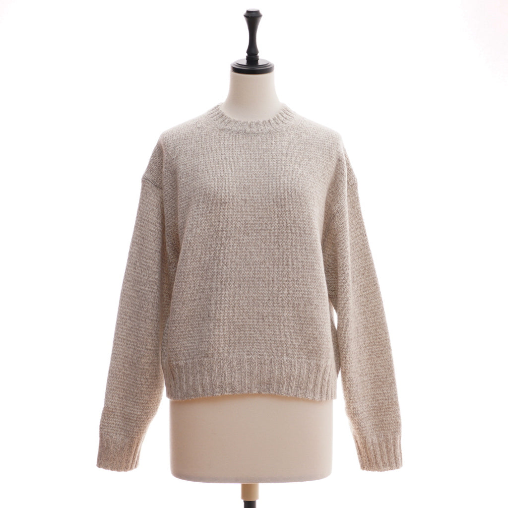 PIARA＆SAPNAA カシミヤ クルーネックプルオーバー