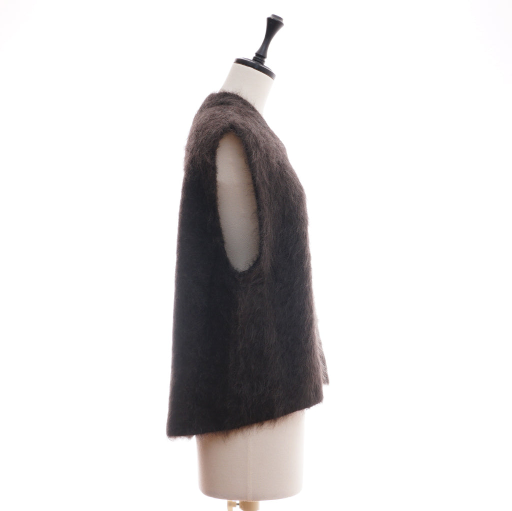 SAPNAA ファーカシミヤ ベスト