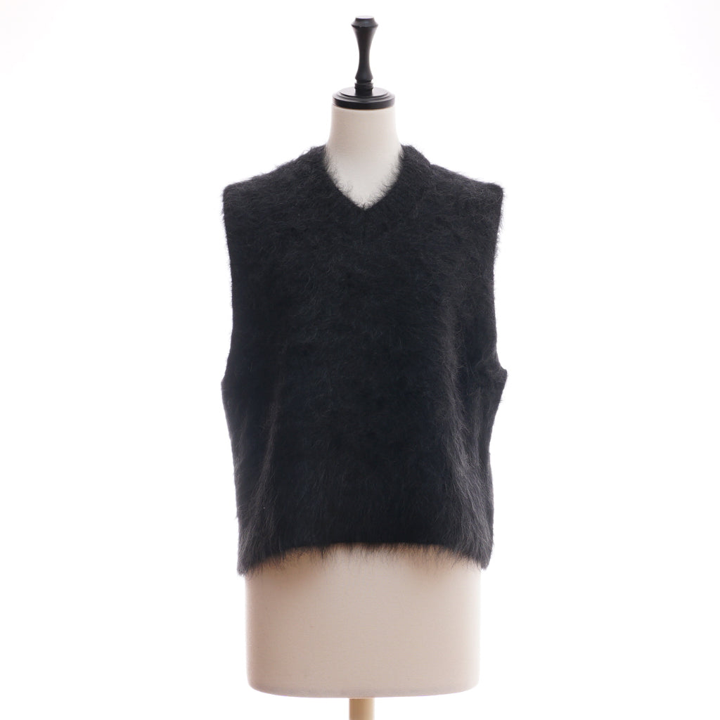 SAPNAA ファーカシミヤ ベスト