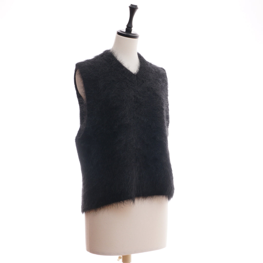 SAPNAA ファーカシミヤ ベスト