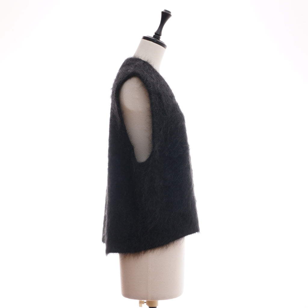 SAPNAA ファーカシミヤ ベスト