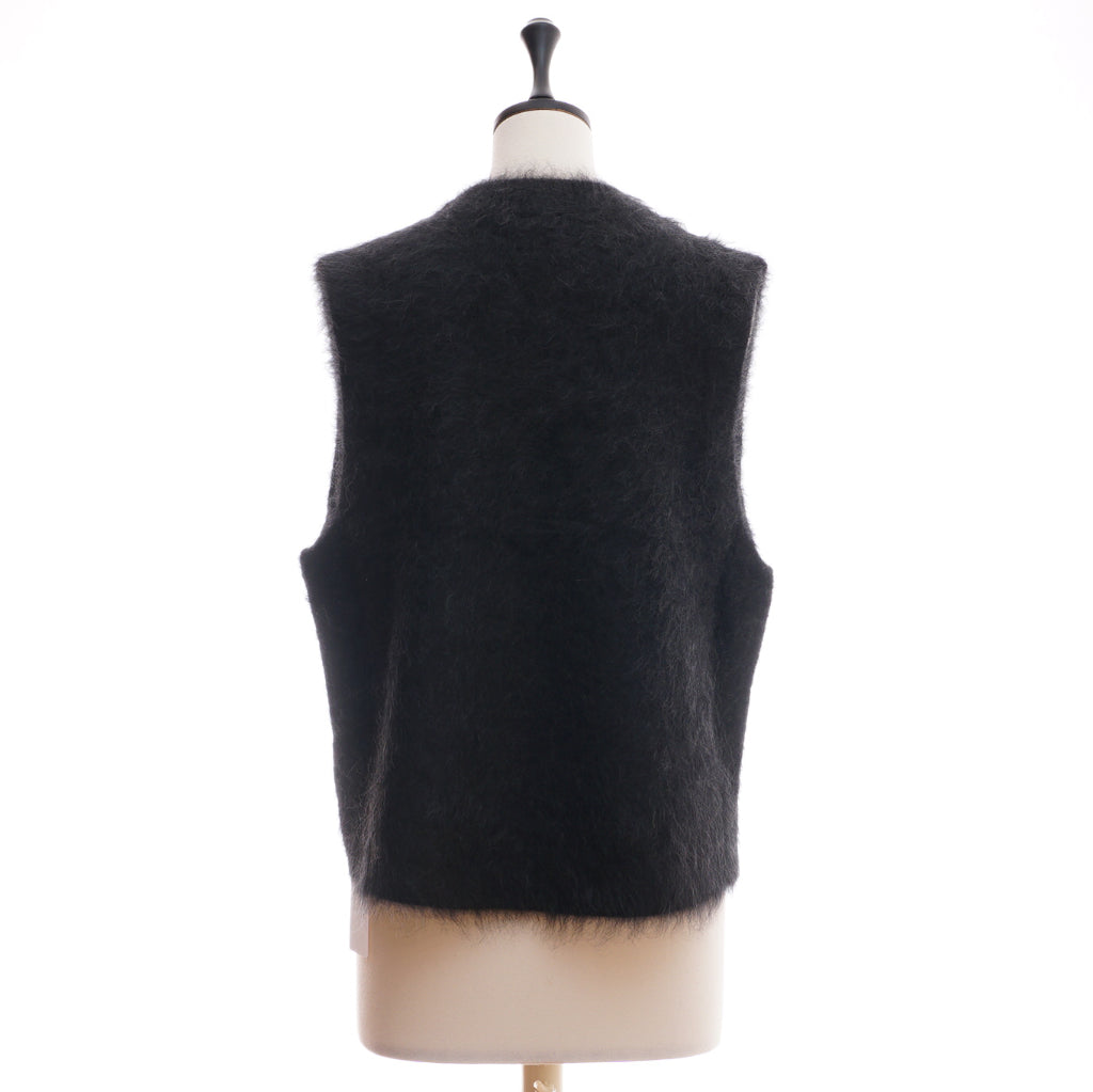 SAPNAA ファーカシミヤ ベスト