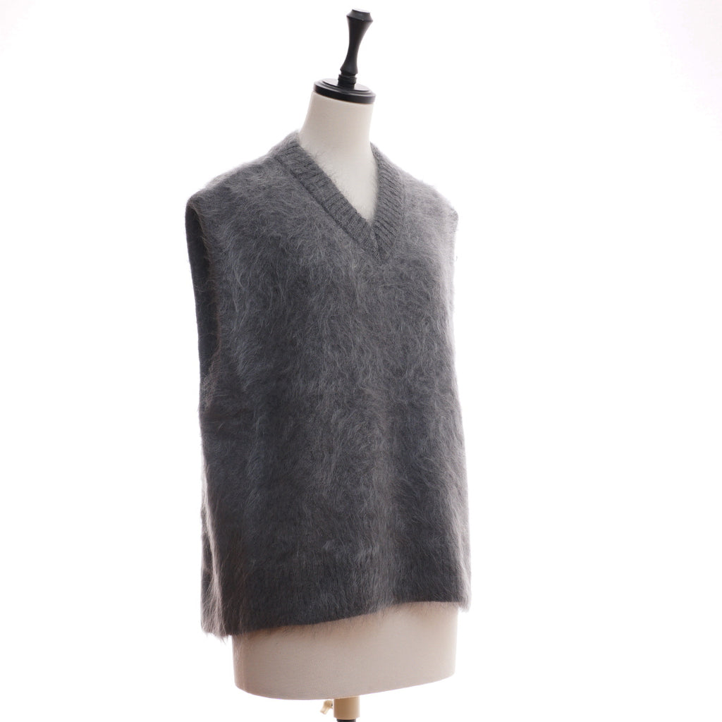 SAPNAA ファーカシミヤ ベスト