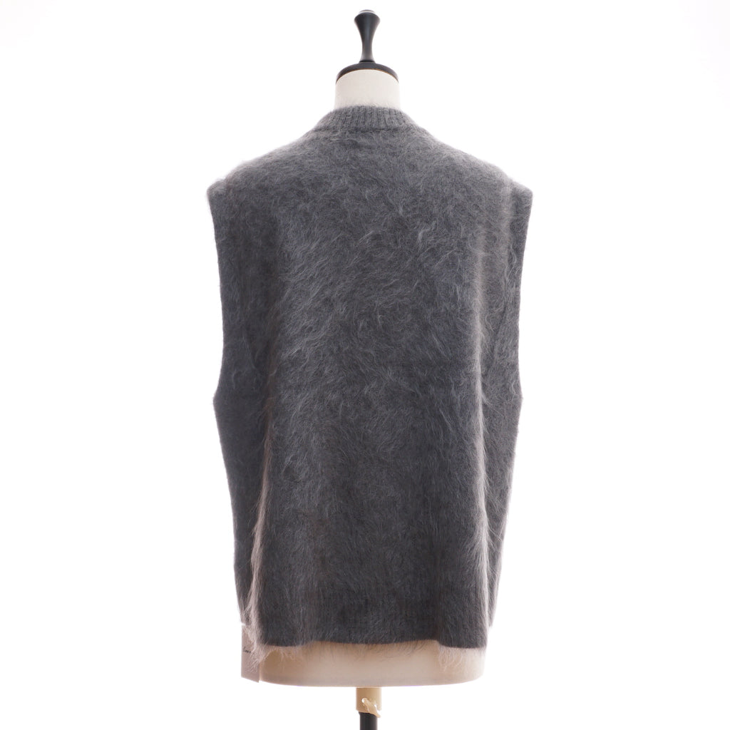 SAPNAA ファーカシミヤ ベスト