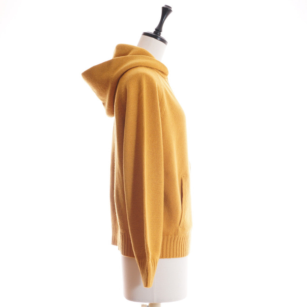 AMANDA カシミヤ フーディジャケット