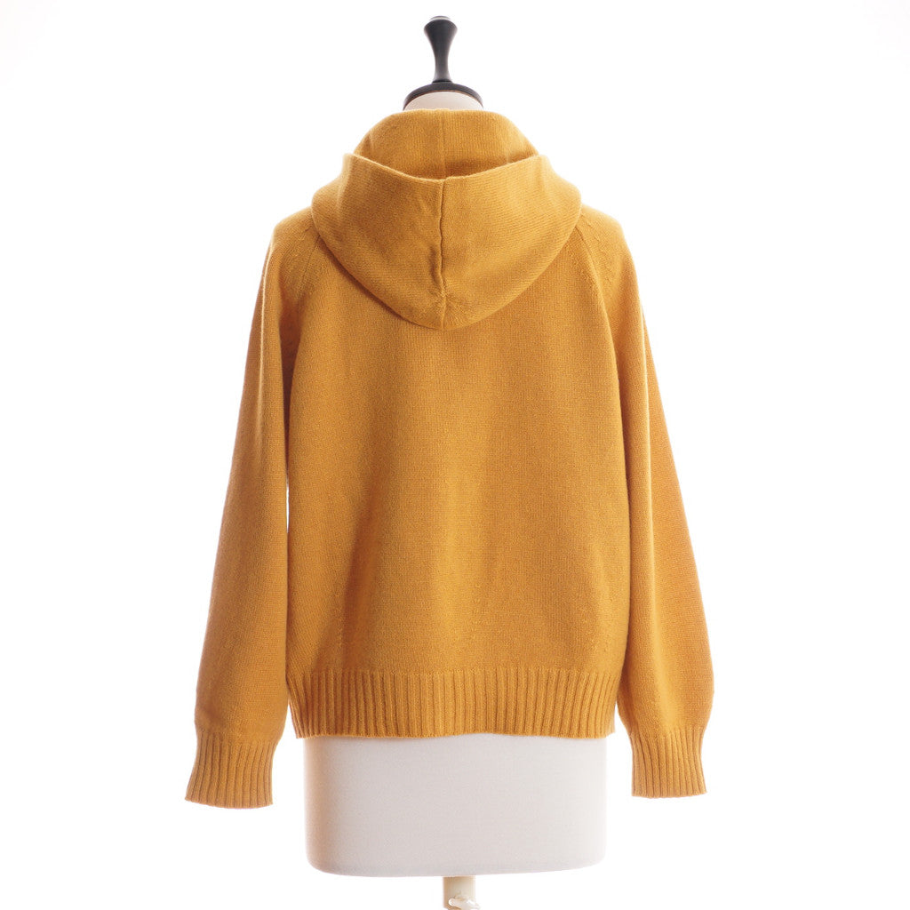 AMANDA カシミヤ フーディジャケット