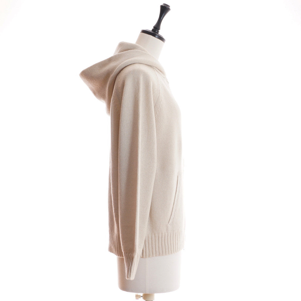 AMANDA カシミヤ フーディジャケット