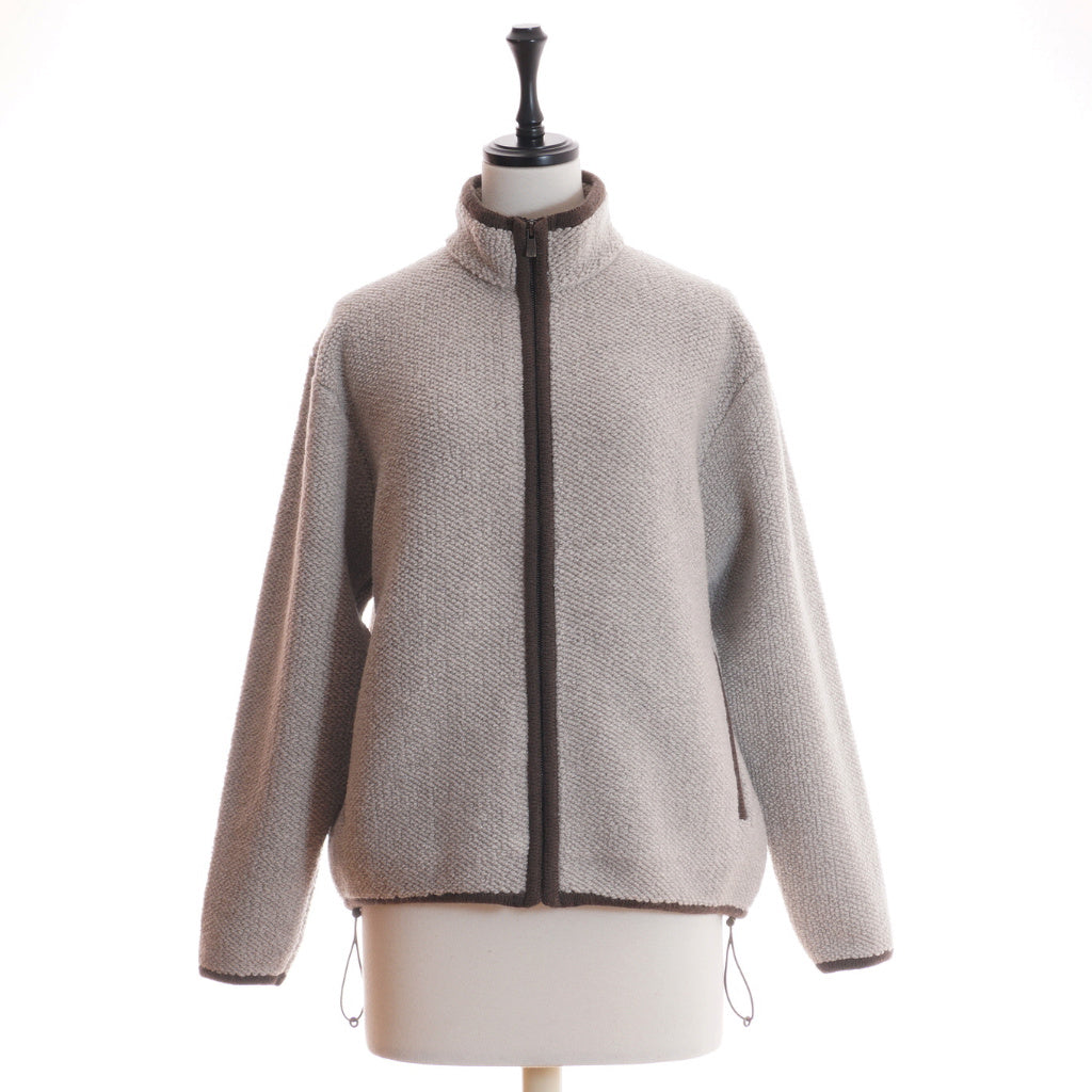 OLBIA カシミヤ混 パイル編み ジャケット