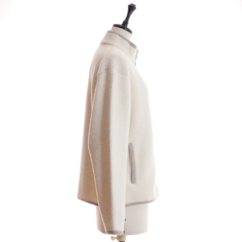 OLBIA カシミヤ混 パイル編み ジャケット