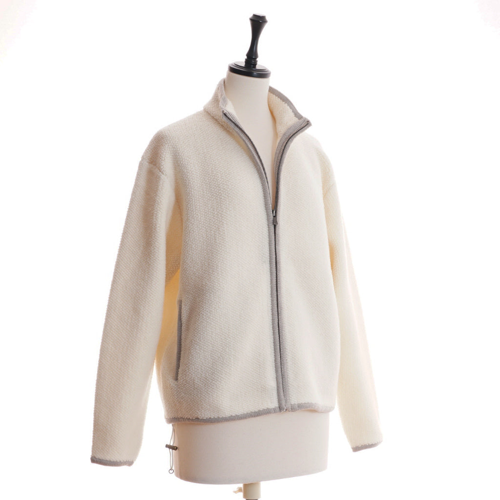 OLBIA カシミヤ混 パイル編み ジャケット