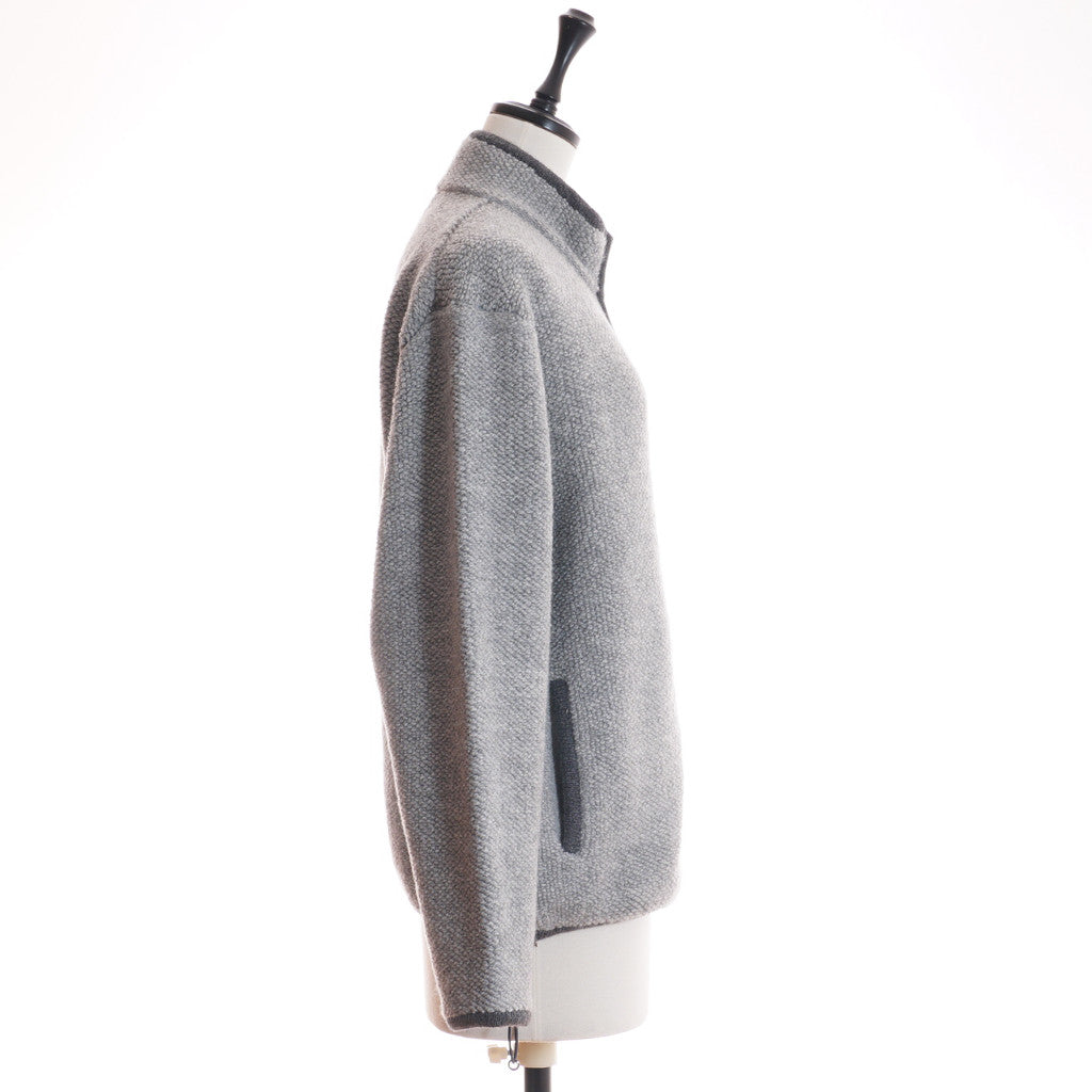 OLBIA カシミヤ混 パイル編み ジャケット