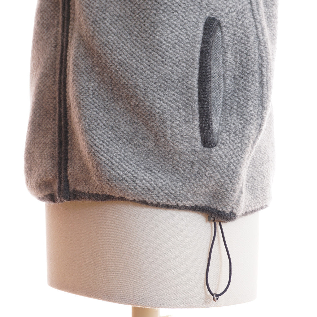 OLBIA カシミヤ混 パイル編み ジャケット