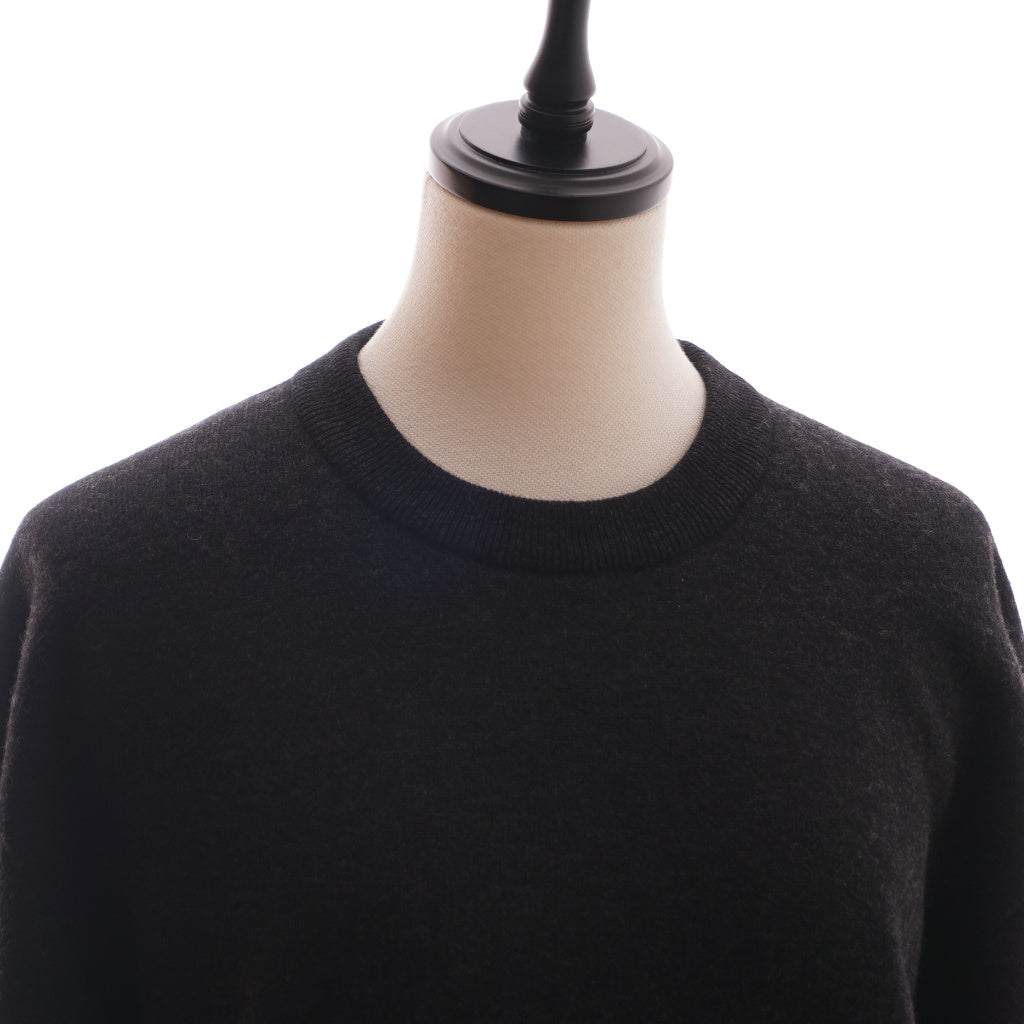 SPUMA55 カシミヤシルクパイル編みプルオーバー