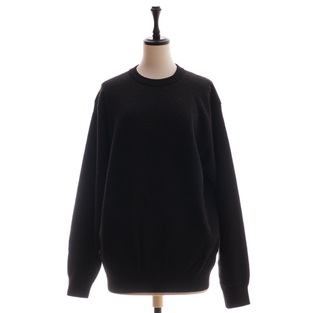 SPUMA55 カシミヤシルクパイル編みプルオーバー