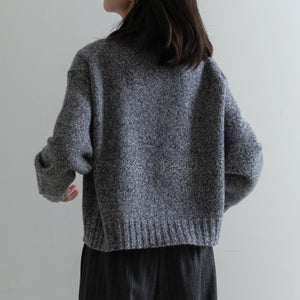 PIARA＆SAPNAA カシミヤ クルーネックプルオーバー