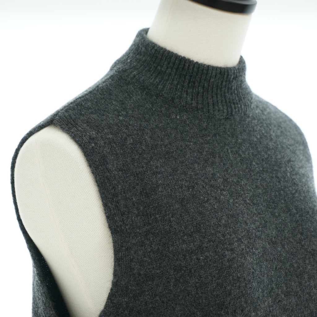 OLBIA cashmere slit vest