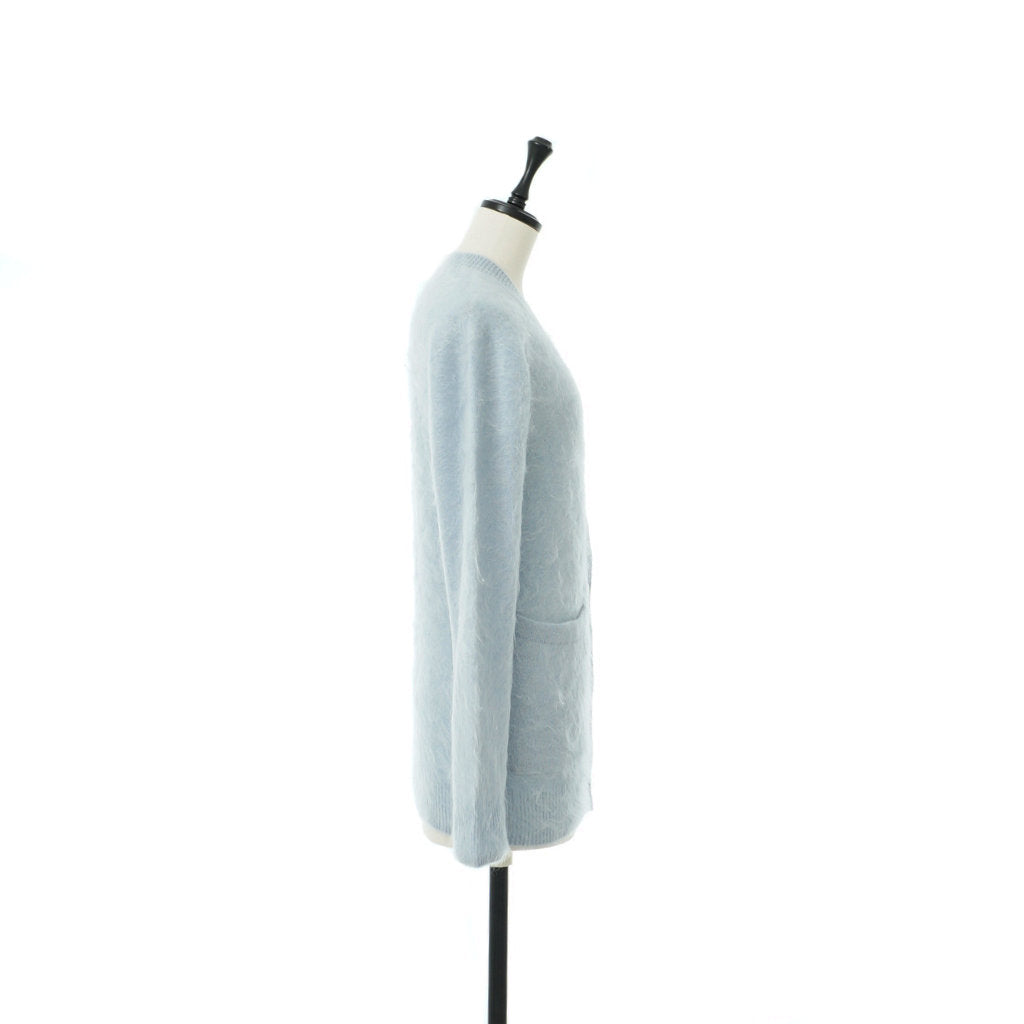 SAPNAA cashmere fur processing V-neck cardigan Special