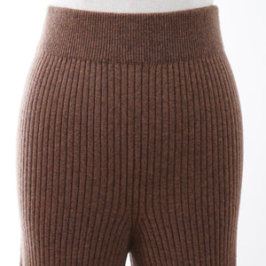 TZ-EF Cashmere LIMITED EDITION Ribbed Pants