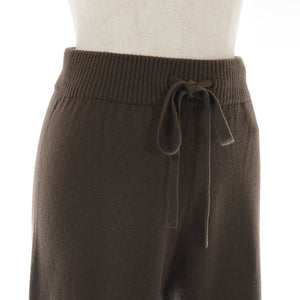 [Online only] BABY CASHMERE Semi-flared pants
