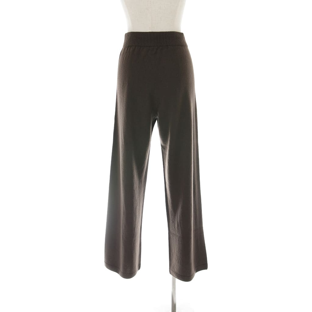 [Online only] BABY CASHMERE Semi-flared pants