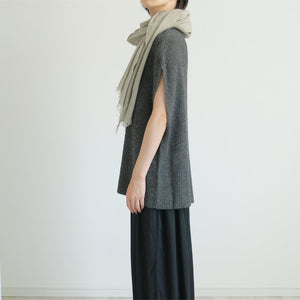 Itoi KIYA cashmere linen stole [Flax Linen 52% Cashmere 48%]